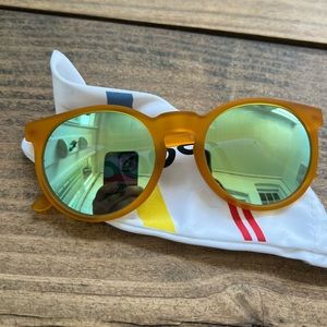 Brand new Goodr sunglasses in Circle G model, Freshly Baked Man Buns”
